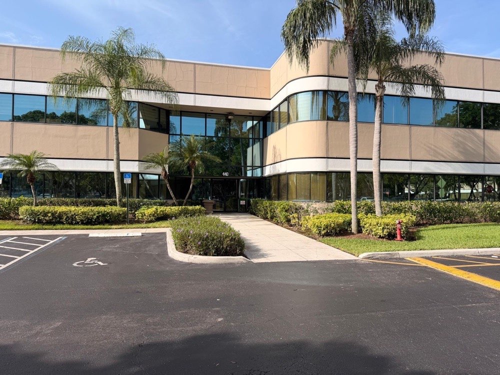 The Clear Choice Lending Group office building at 440 Sawgrass Corporate Pkwy, Ste 206, Sunrise, FL 33325